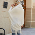 Oversized Chunky Knitted Scarf for Women – Sophia