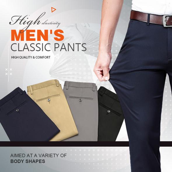 Men's Versatile Stretch Pants for Everyday Comfort – Jacob