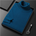 Men's Luxurious Cashmere Turtleneck Sweater for All-Day Comfort – James