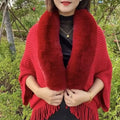 Elegant and Warm Knitted Woolen Shawl for Women – Emily