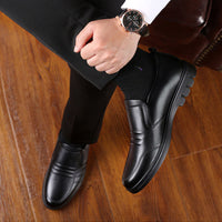 Men's Anti-Slip Leather Dress Shoes with Soft Comfort – John