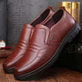 Men's Anti-Slip Leather Dress Shoes with Soft Comfort – John