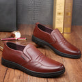 Men's Anti-Slip Leather Dress Shoes with Soft Comfort – John