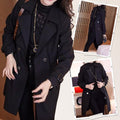 Classic Tailored Trench Coat with Convenient Pockets – Sophia