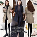 Classic Tailored Trench Coat with Convenient Pockets – Sophia