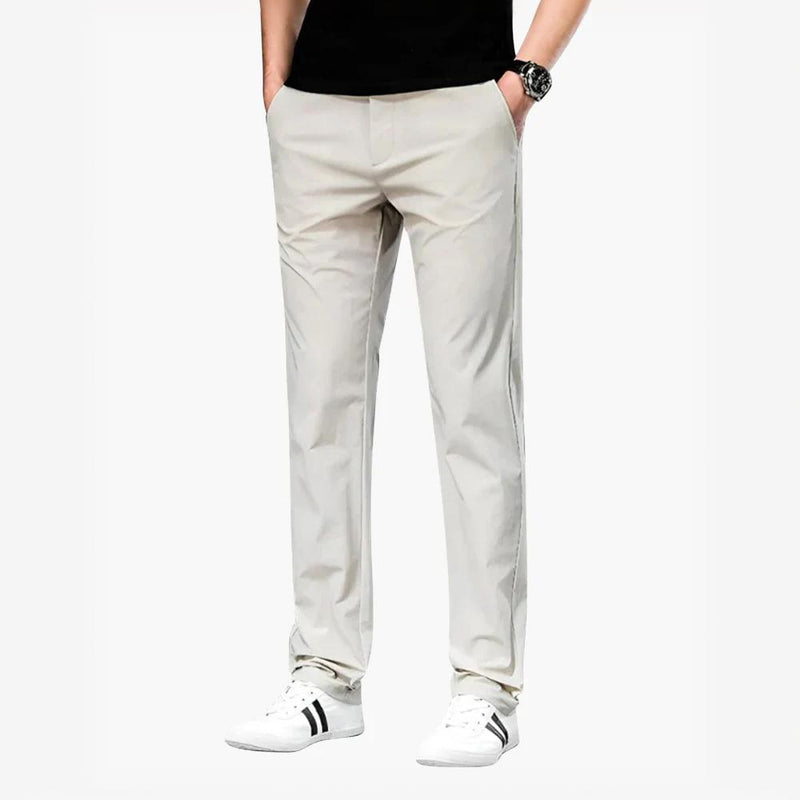Relaxed Fit Stretch Chino Trousers for Men – Oliver