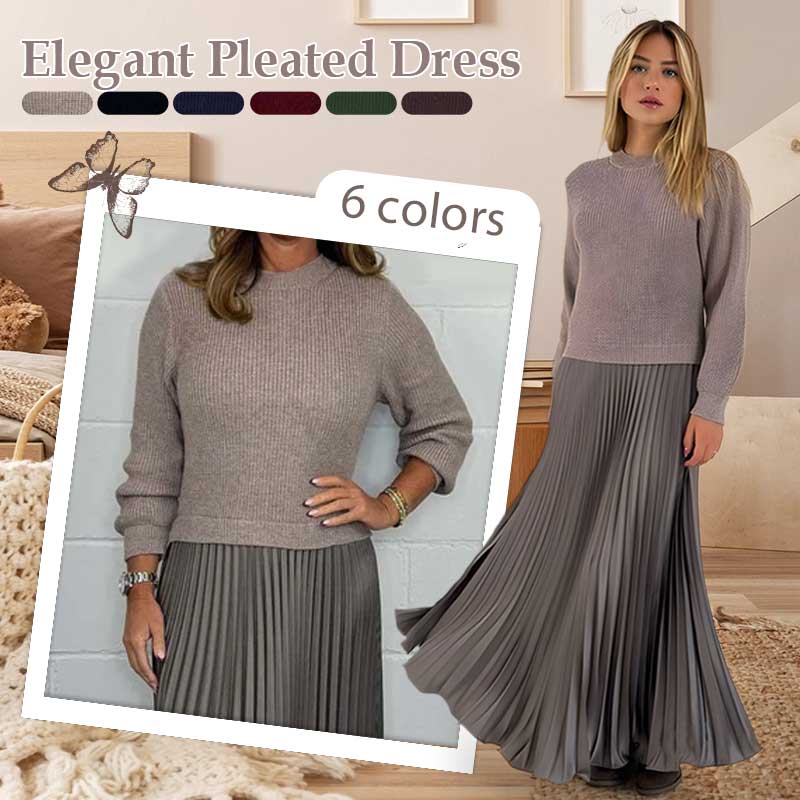 Gradient Pleated Ombre Maxi Skirt for Versatile Styling – Sophia