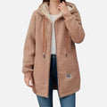 Cozy Zip-Up Fleece Jacket – Soft & Functional with Pockets – Olivia