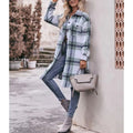 Stylish Long Duster Coat – Flowy & Elegant Outerwear – Sophia