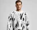 Artistic Patterned Sweater for Men’s Statement Style – Daniel