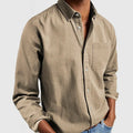 Classic Tailored Button-Up Shirt for Men with Modern Fit – Oliver