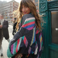 Patchwork Quilted Coat – Unique & Stylish Cold-Weather Look – Isabelle
