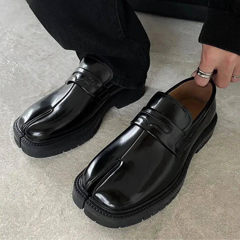 Men's Dress Shoes with Distinctive Split-Toe Detailing – James