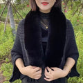 Elegant and Warm Knitted Woolen Shawl for Women – Emily