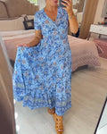 Floral V-Neck Maxi Dress for Special Summer Moments – Emma