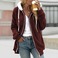 Oversized Hooded Jacket, Warm & Functional Winter Wear – Sophia