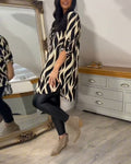 Women's Printed Casual Long Sleeve Blouse – Emily