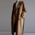 Women’s Longline Coat – Sleek & Warm Winter Essential – Amelia