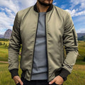 Trendy Men’s Bomber Jacket – Stylish & Versatile Outerwear – Ethan