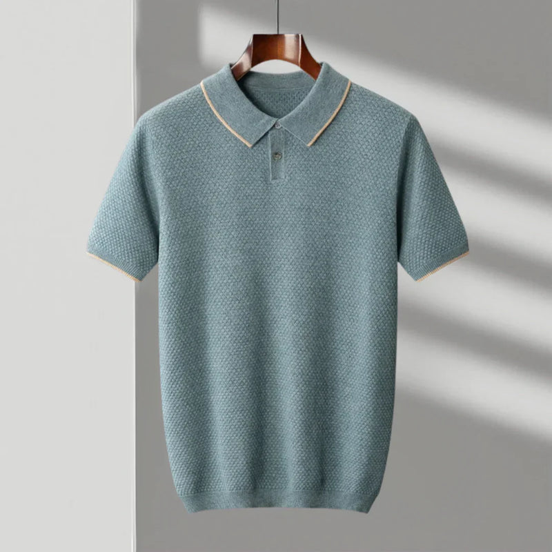Luxuriously Soft Cashmere Polo Sweater for Men – Daniel