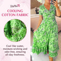 Floral V-Neck Maxi Dress for Special Summer Moments – Emma