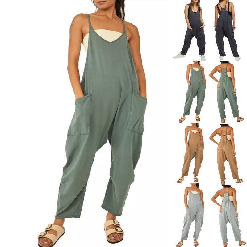Modern Sleeveless Urban Jumpsuit with Sleek Style for Women – Claire