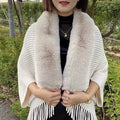 Elegant and Warm Knitted Woolen Shawl for Women – Emily