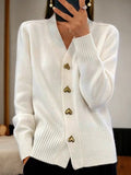 Casual Knitted Winter Jacket for Everyday Wear - Emily