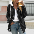 Oversized Hooded Jacket, Warm & Functional Winter Wear – Sophia