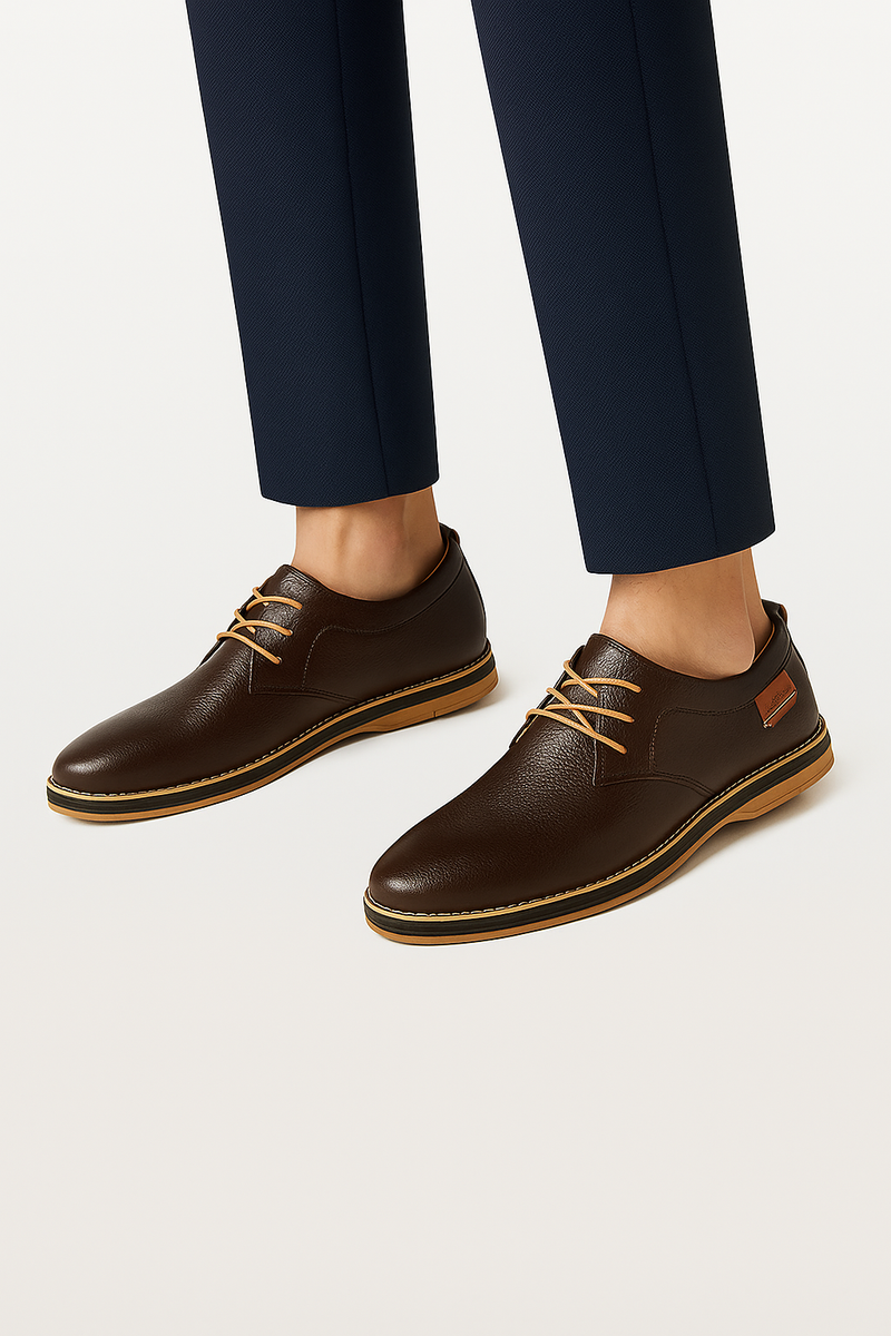 Men’s Classic Leather Dress Shoes with Elegant Finish – Brandon