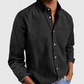 Classic Tailored Button-Up Shirt for Men with Modern Fit – Oliver