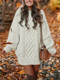 Soft Cozy Knit Dress for Effortless Casual Style - Emilia