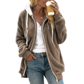 Oversized Hooded Jacket, Warm & Functional Winter Wear – Sophia