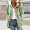 Oversized Hooded Jacket, Warm & Functional Winter Wear – Sophia