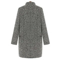 Elegant Houndstooth Coat – Timeless & Sophisticated Style – Olivia