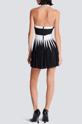 Sleek Knit Halter Mini Dress for Stylish Women – Sophia