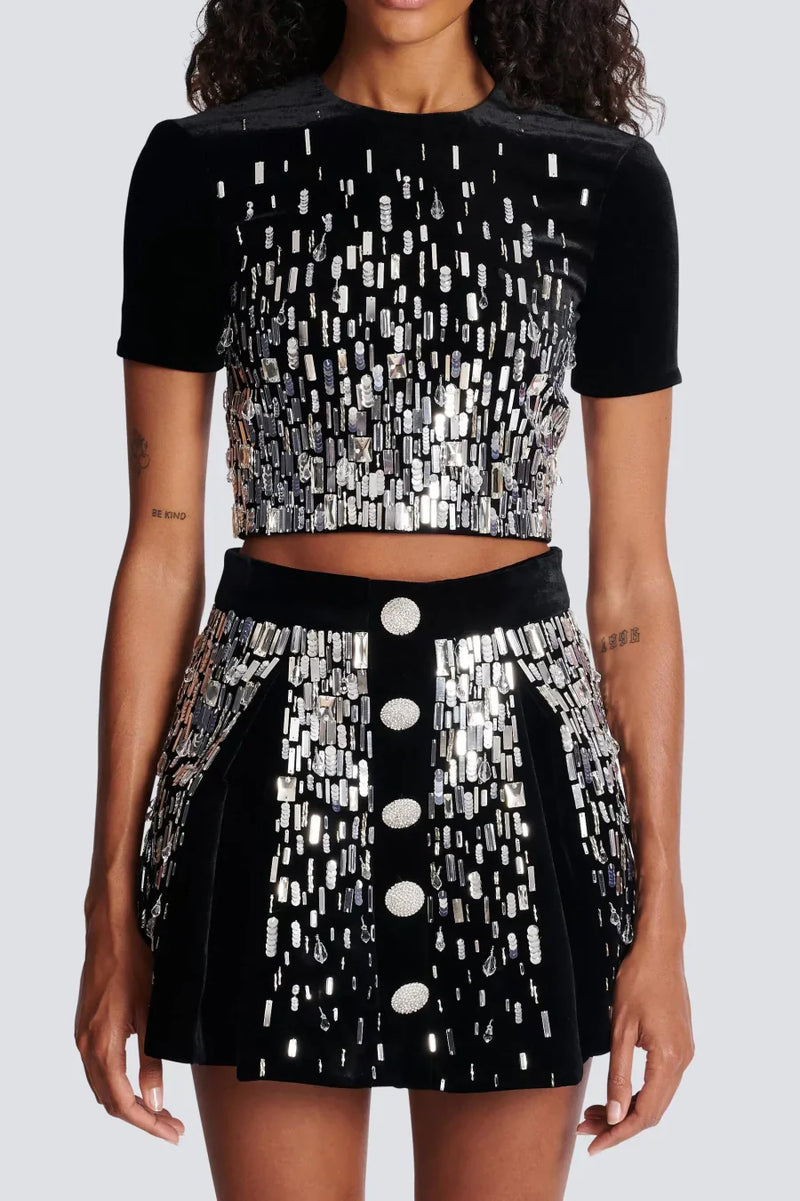 Velvet Ensemble for Luxe Formal Occasions – Sophia