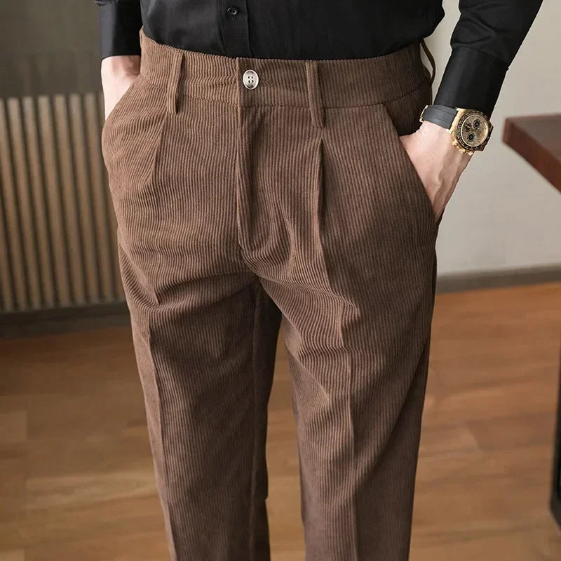 Vintage Corduroy Trousers for a Stylish Classic Look – Ethan