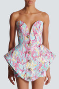 Trendy Strapless Mini Dress for Parties and Nightlife – Emily