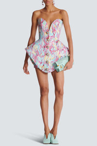 Trendy Strapless Mini Dress for Parties and Nightlife – Emily