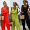 Relaxed Fit Jumpsuit with Pockets for Everyday Comfort – Amelia