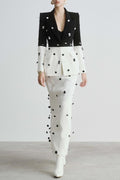 Stunning Sequin Dot Formal Skirt Suit for Women – Olivia