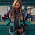 Patchwork Quilted Coat – Unique & Stylish Cold-Weather Look – Isabelle