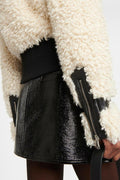 Luxurious Faux Fur Coat for Winter Elegance - Sophia