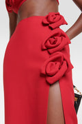 Sophisticated Sleeveless Red Blouse for Summer – Sophia
