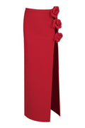 Sophisticated Sleeveless Red Blouse for Summer – Sophia