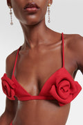 Sophisticated Sleeveless Red Blouse for Summer – Sophia