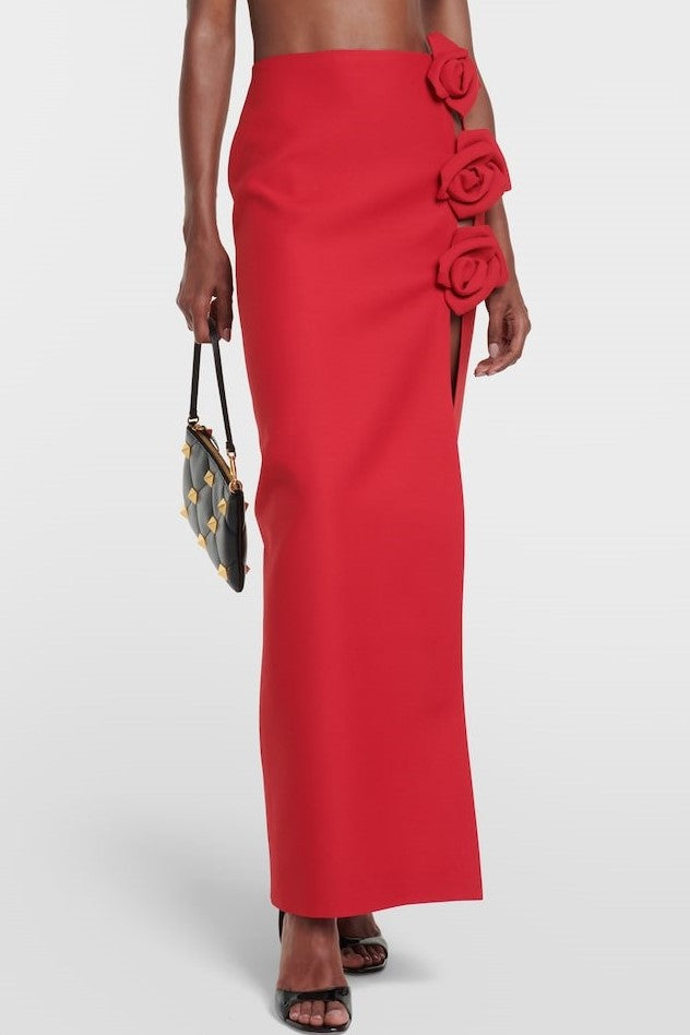 Sophisticated Sleeveless Red Blouse for Summer – Sophia