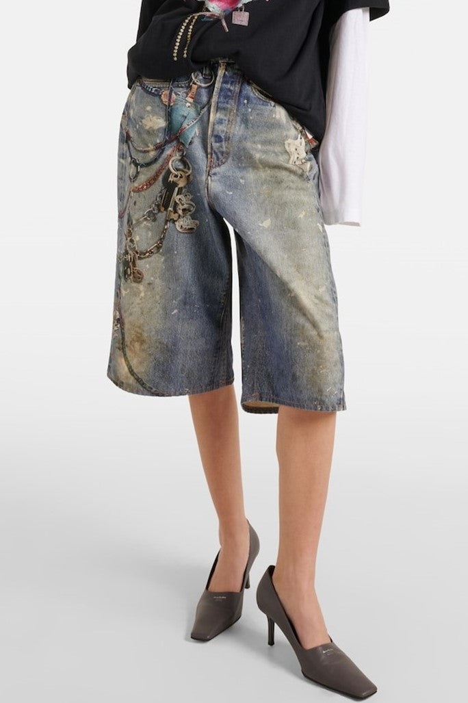 Relaxed Non-Stretch Denim Shorts for Easy Outfits – Emma