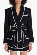 Timeless Tweed Jacket for Office or Formal Events - Sophia